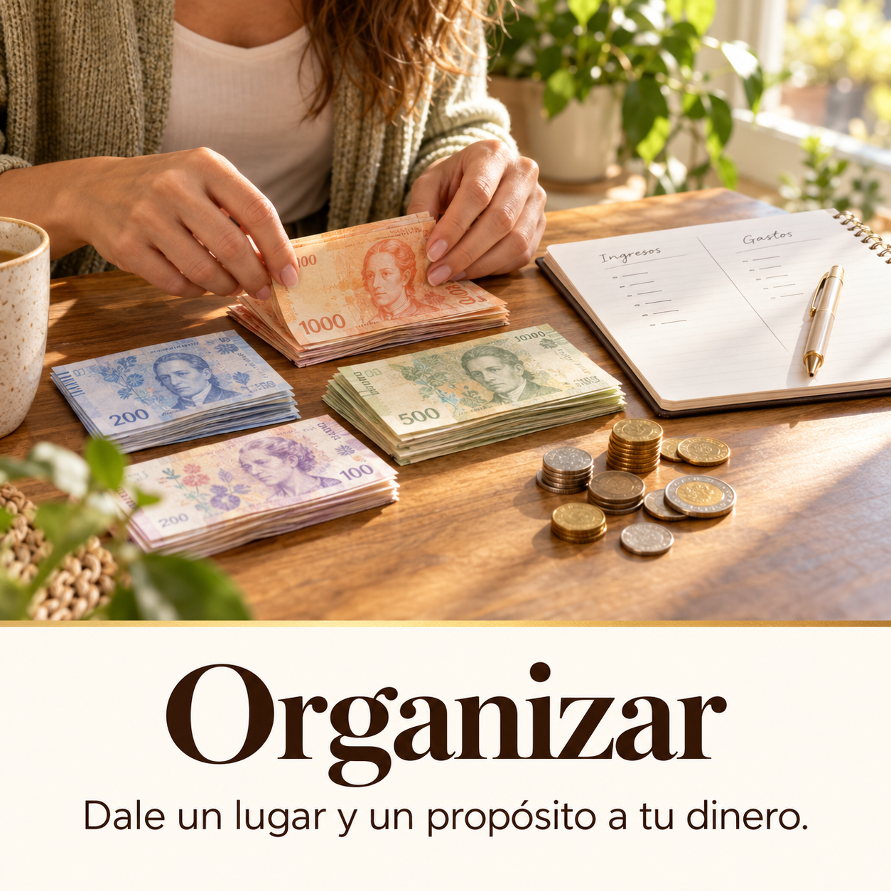 Organizar tu dinero