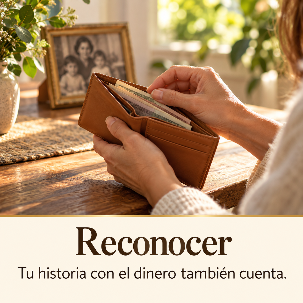 Reconocer tu historia con el dinero